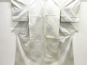 アンティーク　暈し柄織出し手織り紬着物